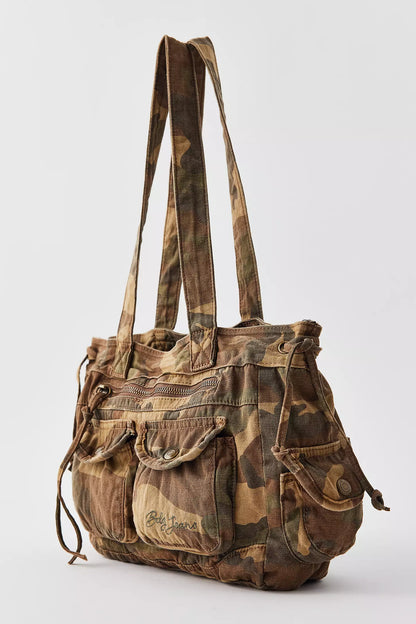 Camo Messenger Bag