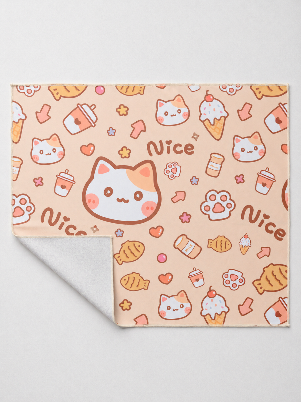 Cute Meow Magic Cloth