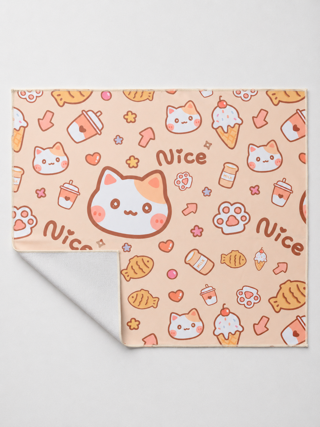 Cute Meow Magic Cloth