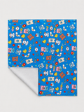Bear on Blue Magic Cloth