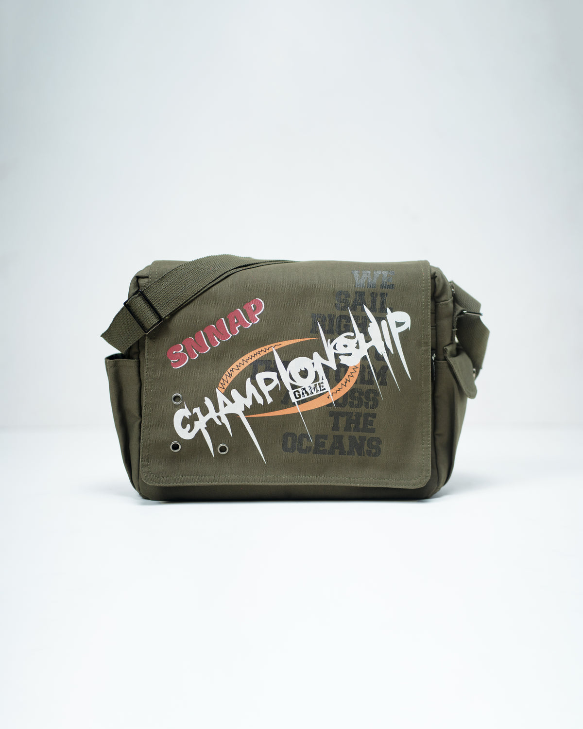 Olive Championship Messenger Bag