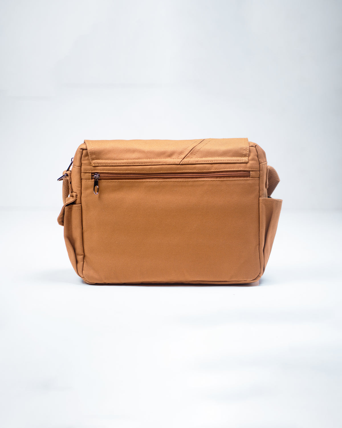 Beige Championship Messenger Bag