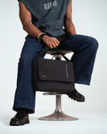 Black Off Beat Messenger Bag