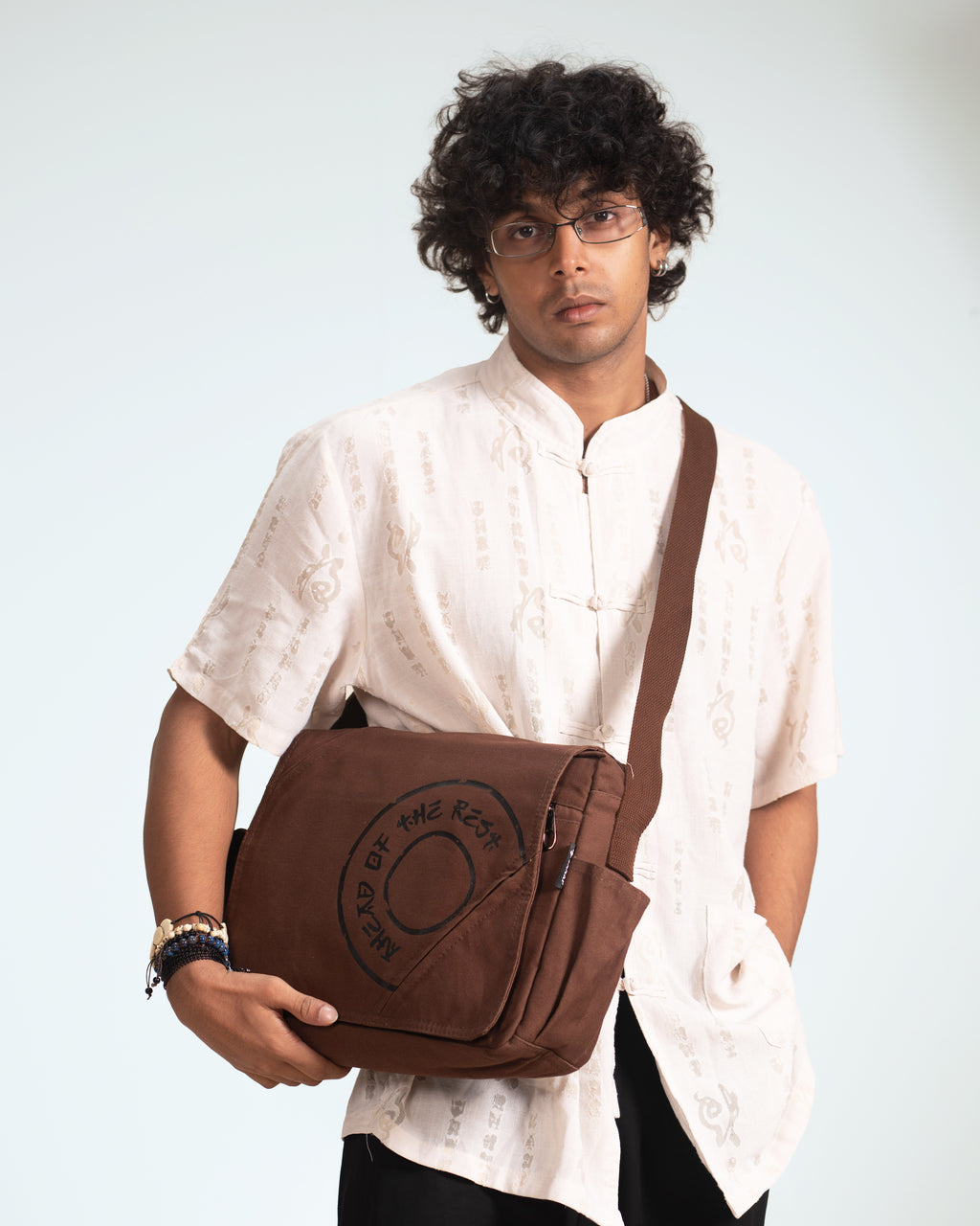Choco Fine Run Messenger Bag