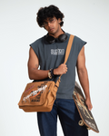 Beige Championship Messenger Bag