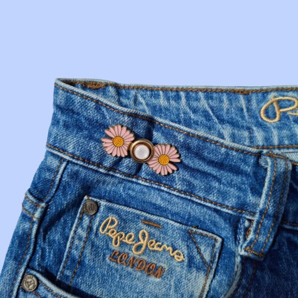 Pink Daisy Waist Knots