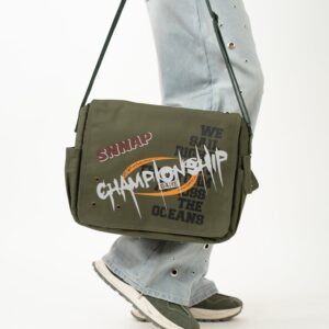 Olive Championship Messenger Bag