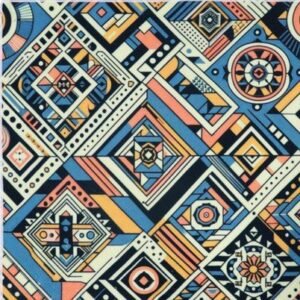 Artistic Geometry Magic Cloth